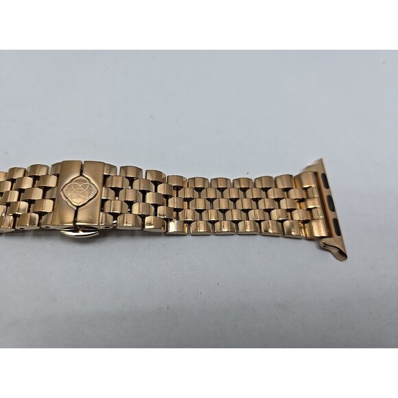 Kendra Scott Alex 5 Link Rose Gold Apple Watch Band 38 40 41mm Stainless Steel - Picture 3 of 9